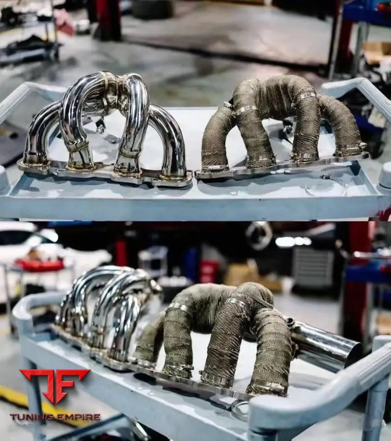 MERCEDES SLS AMG PERFORMANCE HEADERS WITH DOWNPIPES