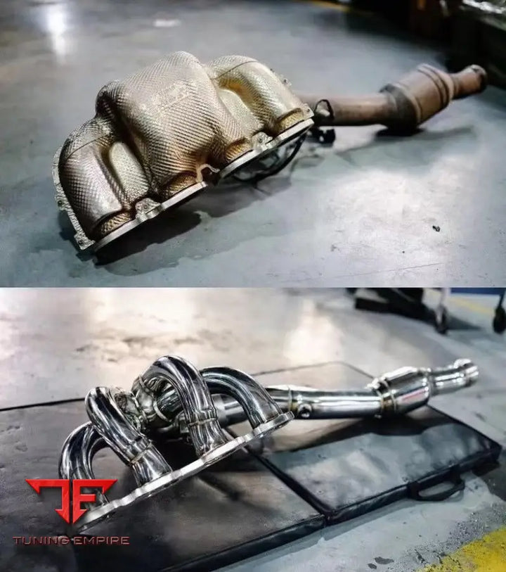 MERCEDES SLS AMG PERFORMANCE HEADERS WITH DOWNPIPES