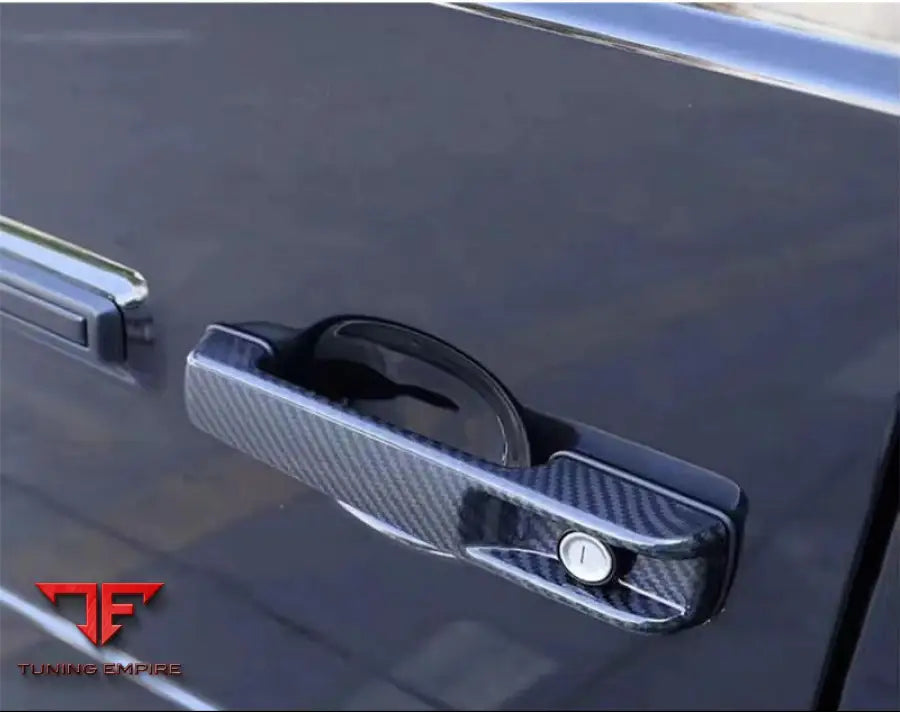 MERCEDES W463 W464 G500 G63 CARBON FIBER DOOR HANDLE COVERS