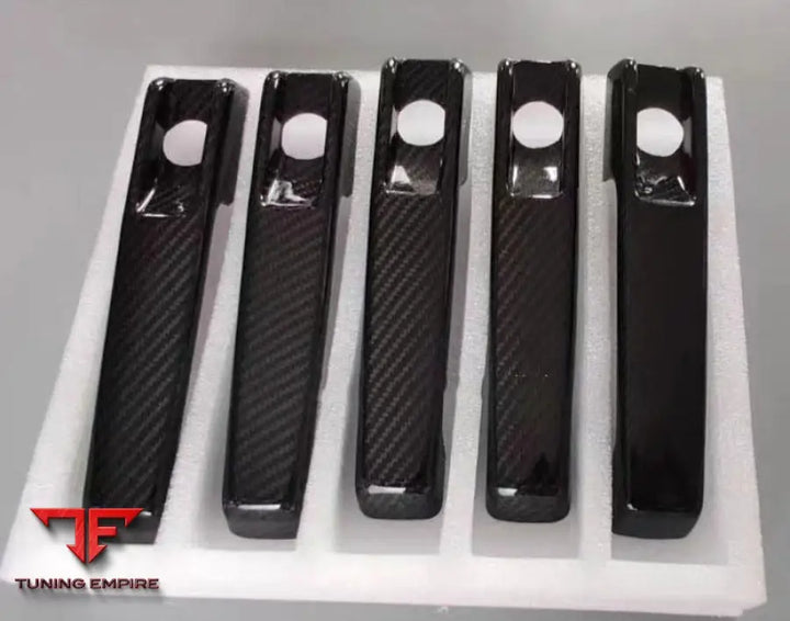 MERCEDES W463 W464 G500 G63 CARBON FIBER DOOR HANDLE COVERS