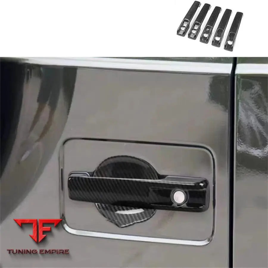 MERCEDES W463 W464 G500 G63 CARBON FIBER DOOR HANDLE COVERS