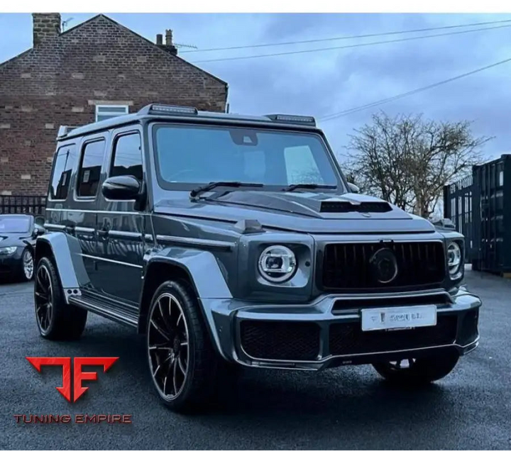 MERCEDES W463A FRONT ROOF SPOILER LIGHT BAR ATTACHMENT