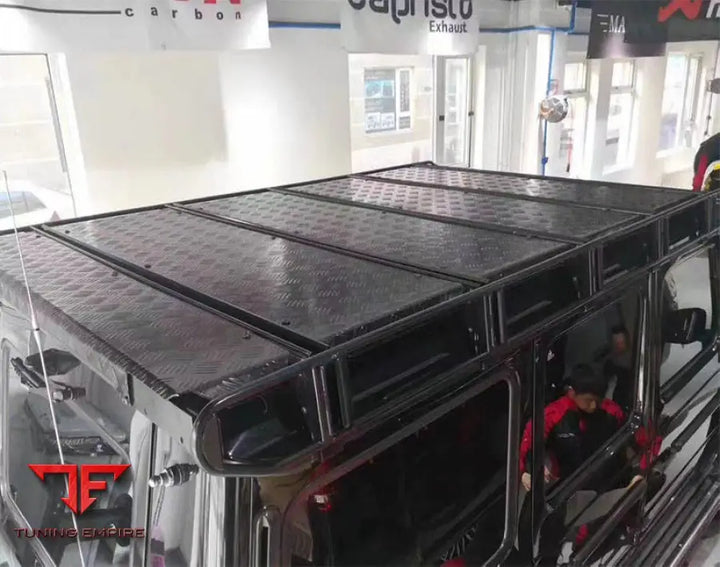 MERCEDES W463A G500 G63 ROOF LUGGAGE RACK WITH LADDER