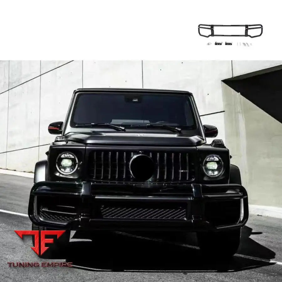 MERCEDES W463A G63 BLACK & SILVER BUMPER GUARD KIT