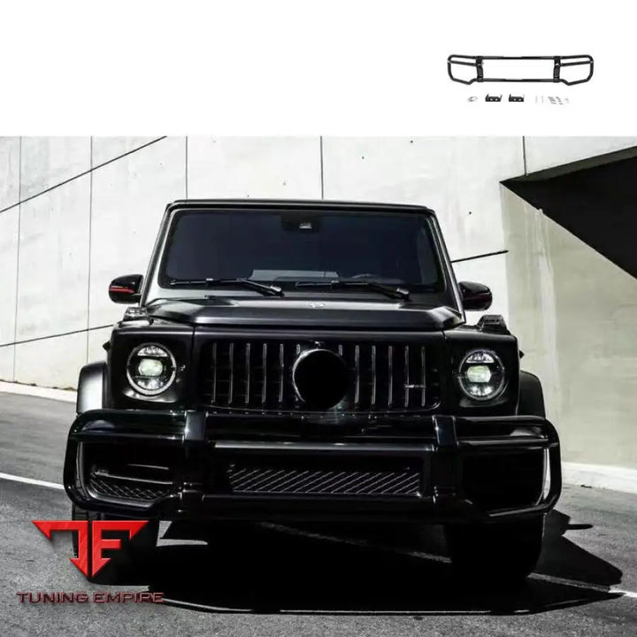 MERCEDES W463A G63 BLACK & SILVER BUMPER GUARD KIT
