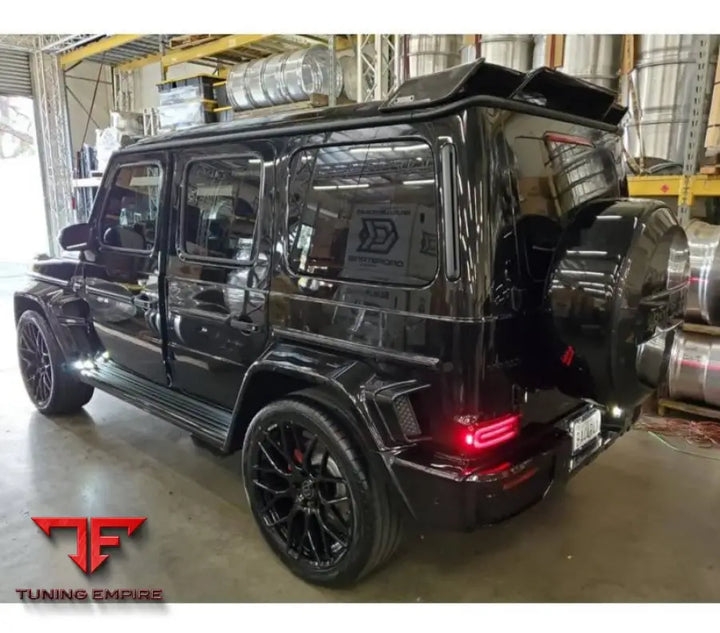 MERCEDES W464 G CLASS CARBON FIBER REAR SPOILER FIT
