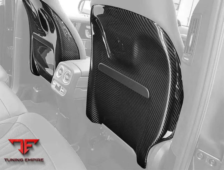 MERCEDES W464 G CLASS G500 G63 G550 CARBON FIBER BACKREST COVER