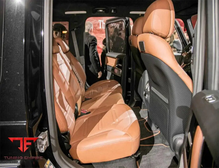 MERCEDES W464 G CLASS G500 G63 G550 CARBON FIBER BACKREST COVER