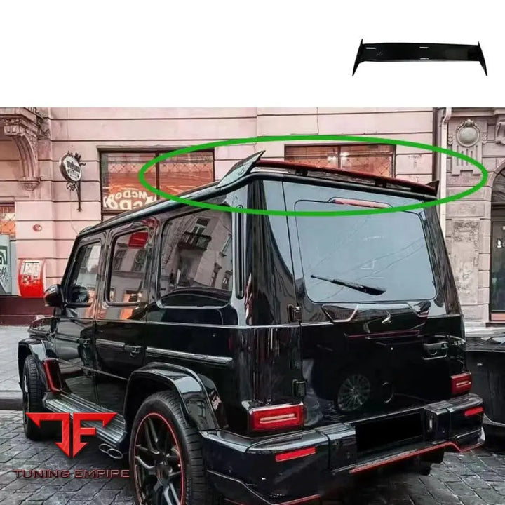 MERCEDES W464 G500 G63 CARBON FIBER REAR SPOILER KIT