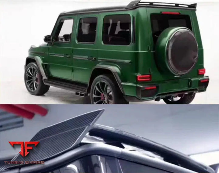 MERCEDES W464 G500 G63 CARBON FIBER REAR SPOILER KIT