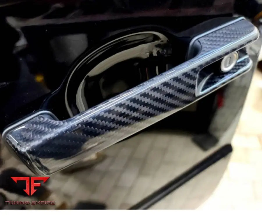 MERCEDES W464 G CLASS CARBON FIBER DOOR HANDLE COVERS