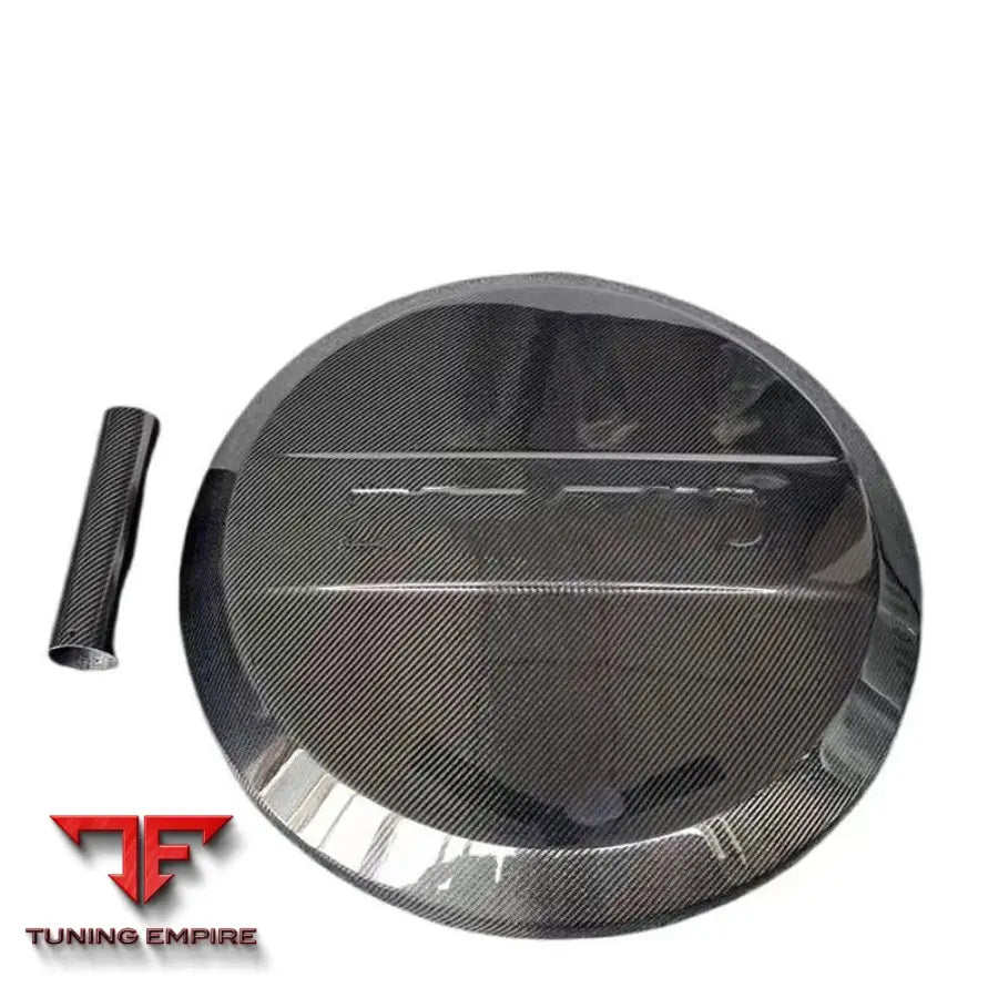 MERCEDES W464 G63 CARBON FIBER REAR TIRE COVER