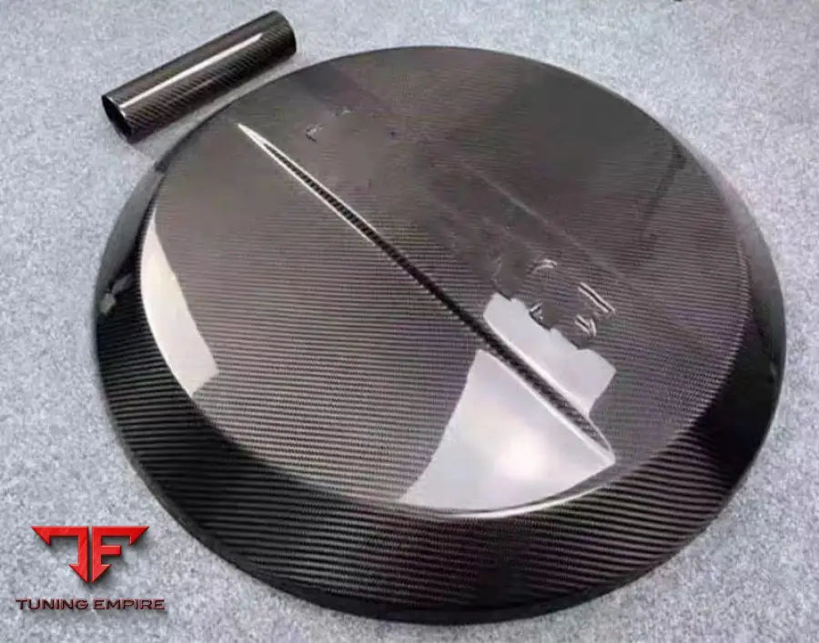 MERCEDES W464 G63 CARBON FIBER REAR TIRE COVER
