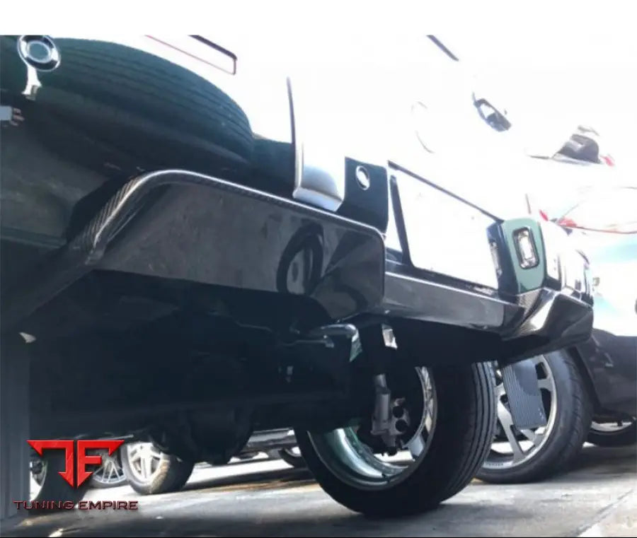 MERCEDES W464 G63 KO STYLE DRY CARBON FIBER DIFFUSER