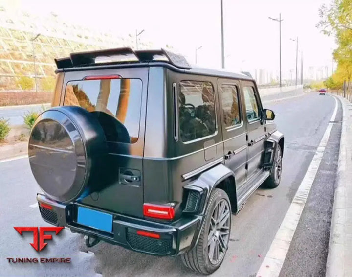MERCEDES W464 G63 G500 CARBON FIBER REAR SPOILER KIT