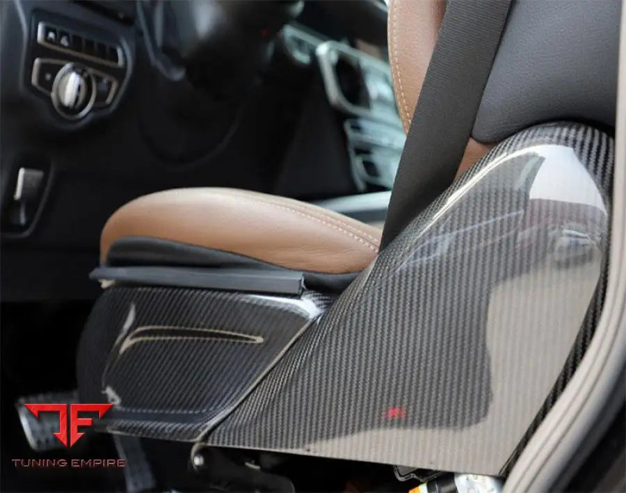 MERCEDES W464 G63 G500 G550 CARBON FIBER SEAT COVER