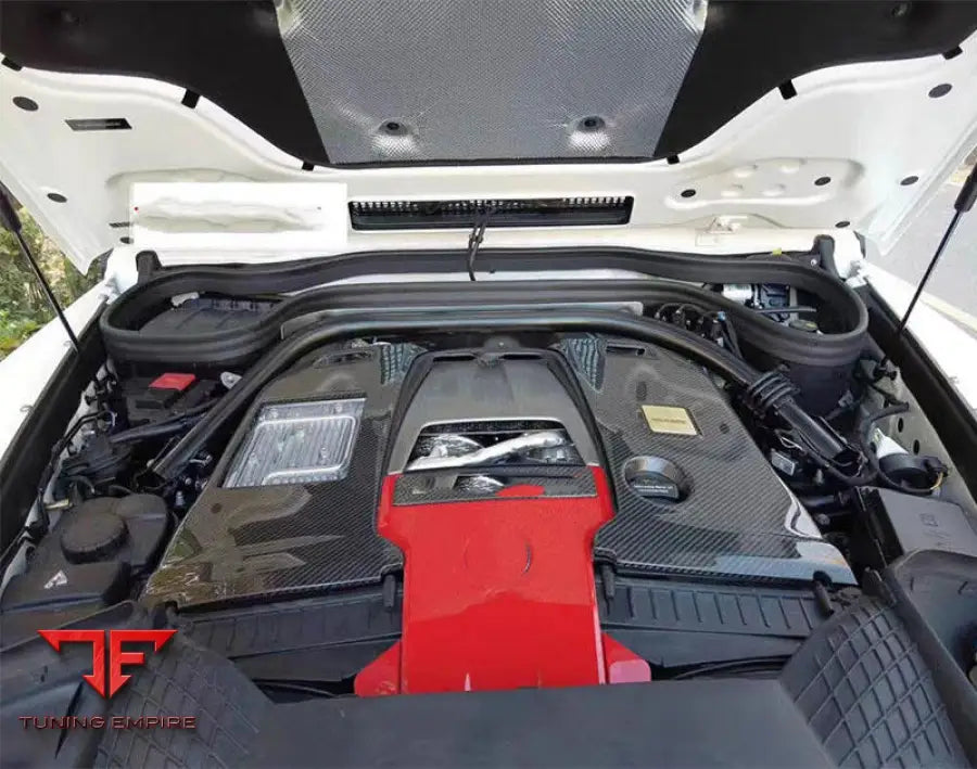 MERCEDES W464 G63 G550 CARBON FIBER HOOD COVER