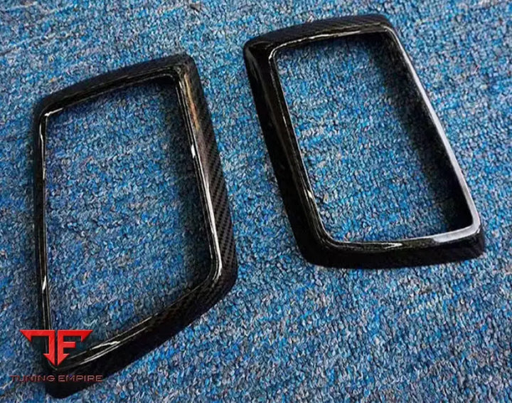 MERCEDES W464 W463A CARBON FIBER TURNING LIGHT BASE COVER