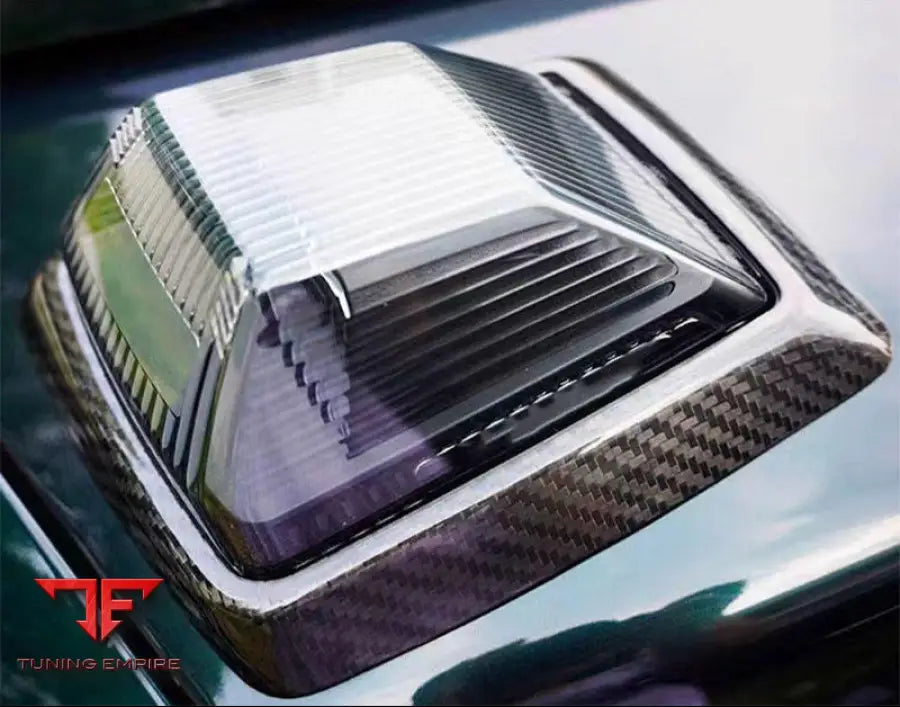 MERCEDES W464 W463A CARBON FIBER TURNING LIGHT BASE COVER