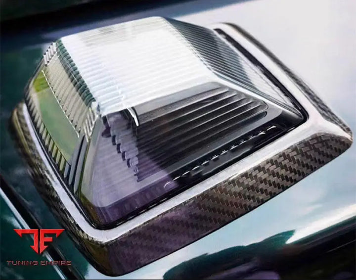 MERCEDES W464 W463A CARBON FIBER TURNING LIGHT BASE COVER