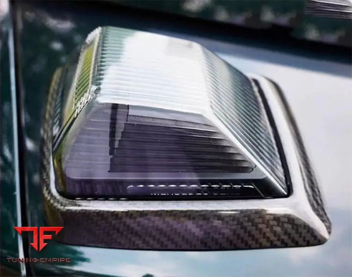 MERCEDES W464 W463A CARBON FIBER TURNING LIGHT BASE COVER
