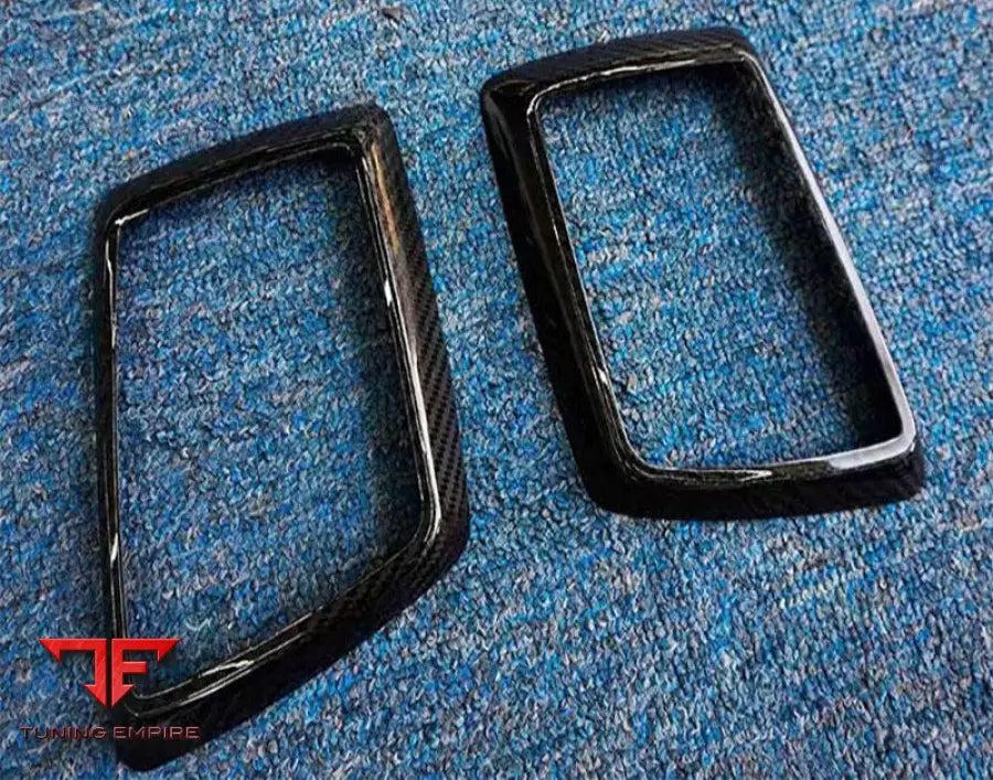 MERCEDES W464 W463A CARBON FIBER TURNING LIGHT BASE COVER