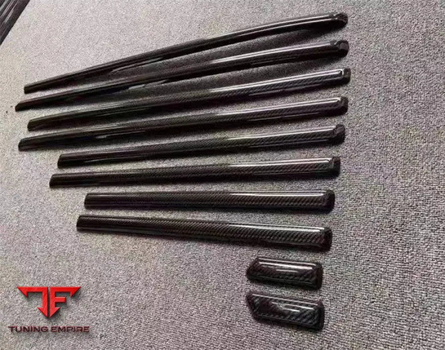 MERCEDES W464 W463A G500 G63 CARBON FIBER SIDE MOLDING TRIM KIT