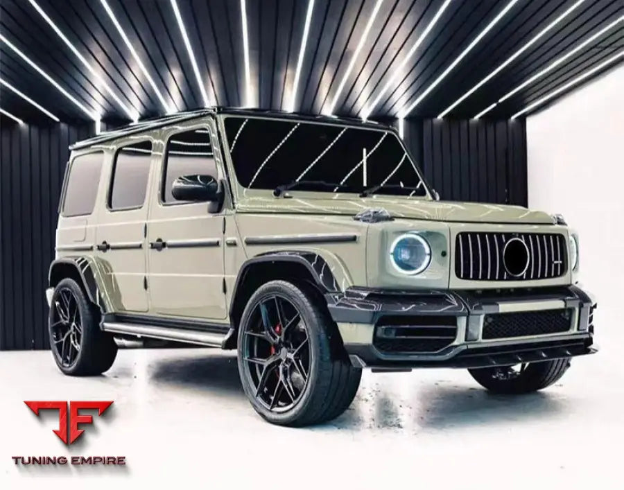 MERCEDES W464 W463A G500 G63 CARBON FIBER SIDE MOLDING TRIM KIT