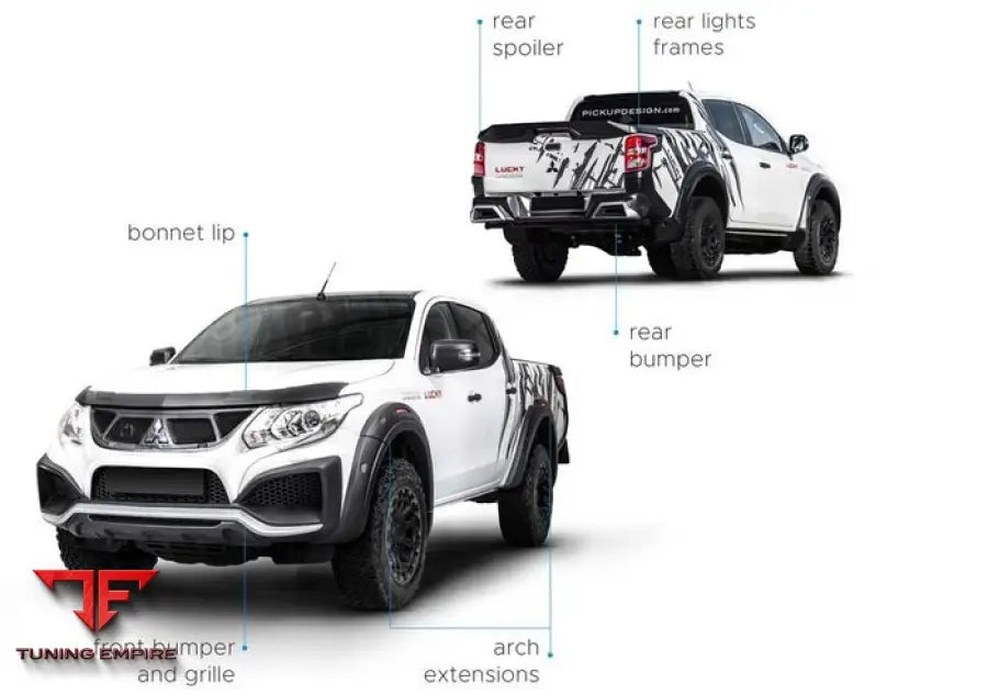 MITSUBISHI L200 BODY KIT WITH WIDE ARCHES