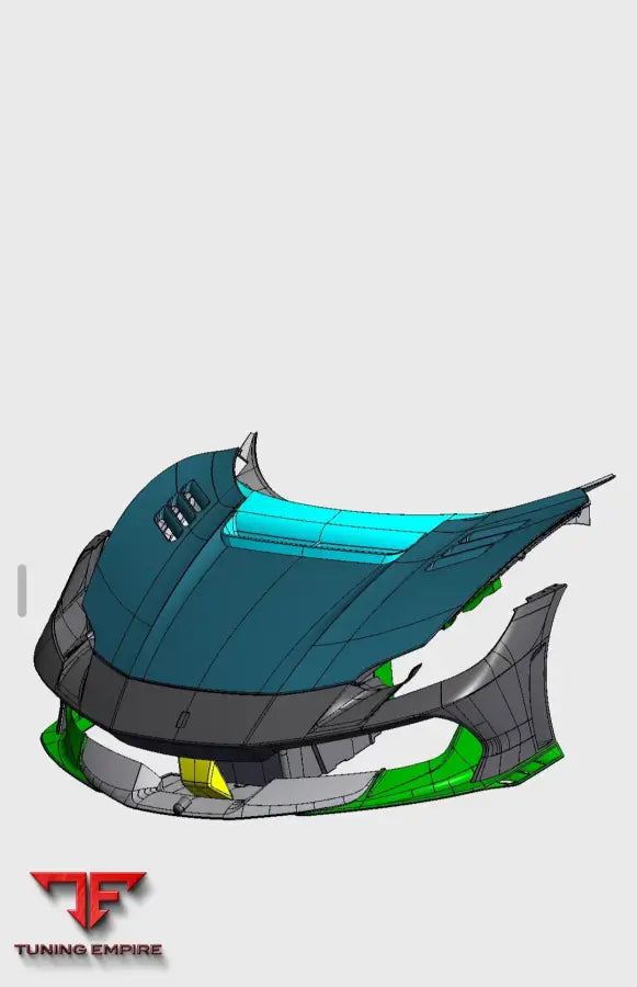 NEW FERRARI 296 BODY KIT IN DEVELOPMENT