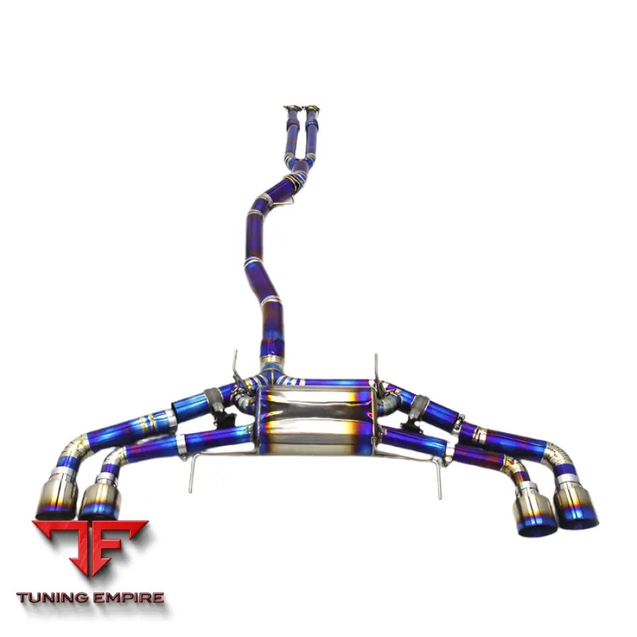 NISSAN GTR GT-R V6 3.8 CUSTOM TITANIUM EXHAUST 2008+
