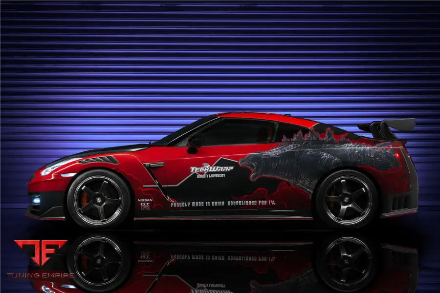 NISSAN GTR R35 CBA & DBA & EBA 2024-NISMO STYLE CARBON FIBER SIDE SKIRTS BSD