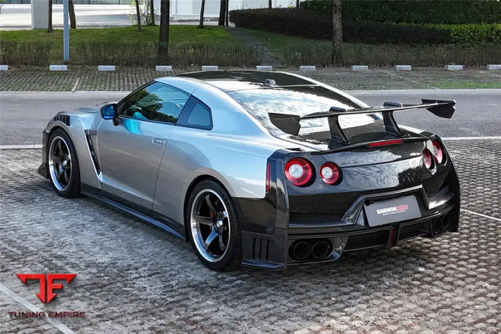 NISSAN GTR R35 CBA & DBA & EBA 2024-NISMO STYLE CARBON FIBER TRUNK SPOILER WING BSD