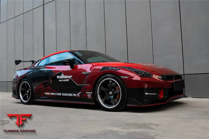 NISSAN GTR R35 CBA & DBA & EBA 2024-NISMO STYLE PART CARBON FIBER FULL BODY KIT BSD