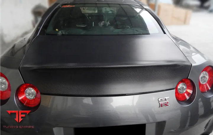 NISSAN GTR R35 CBA/DBA/EBA AMS STYLE CARBON FIBER TRUNK BSD