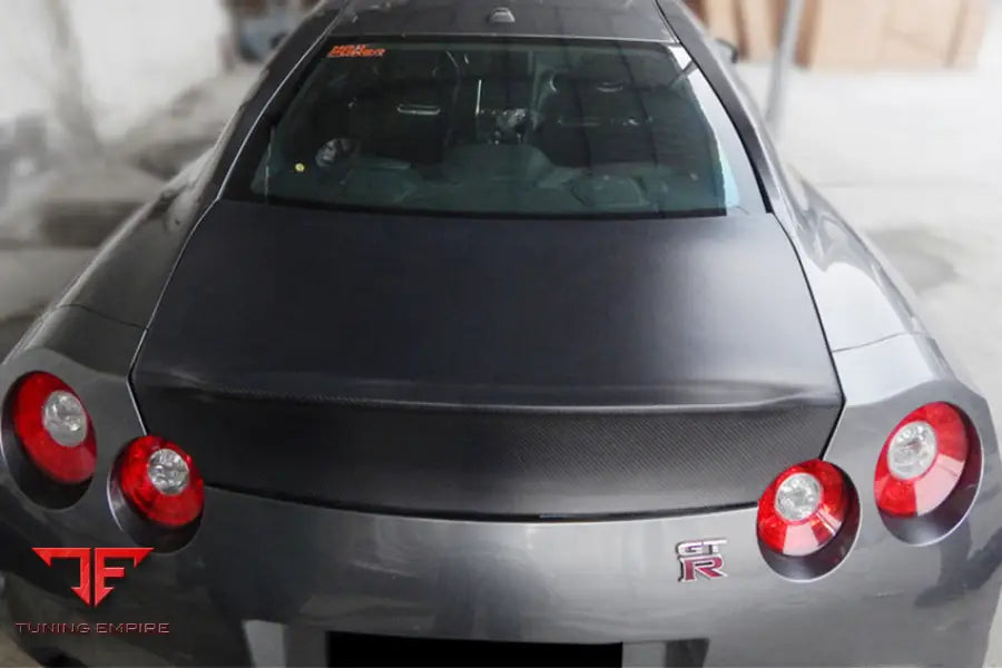 NISSAN GTR R35 CBA/DBA/EBA AMS STYLE CARBON FIBER TRUNK BSD