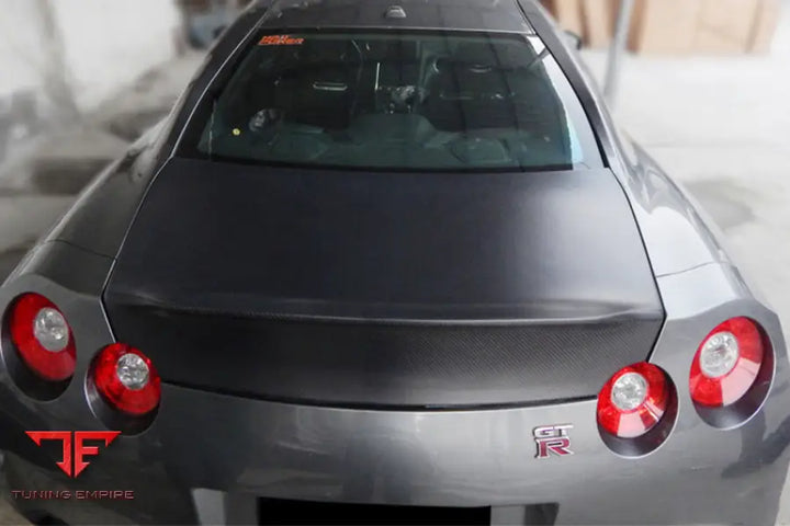 NISSAN GTR R35 CBA/DBA/EBA AMS STYLE CARBON FIBER TRUNK BSD