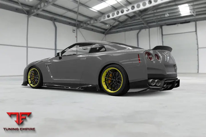 NISSAN GTR R35 CBA/DBA/EBA BKSS STYLE CARBON FIBER TRUNK SPOILER BSD