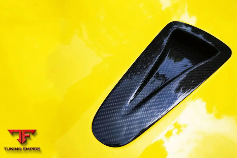 NISSAN GTR R35 CBA & DBA & EBA CARBON FIBER HOOD SCOOP (4 PCS) BSD