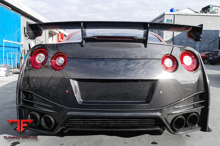 NISSAN GTR R35 CBA DBA EBA NSM STYLE CARBON FIBER TRUNK SPOILER WING BSD
