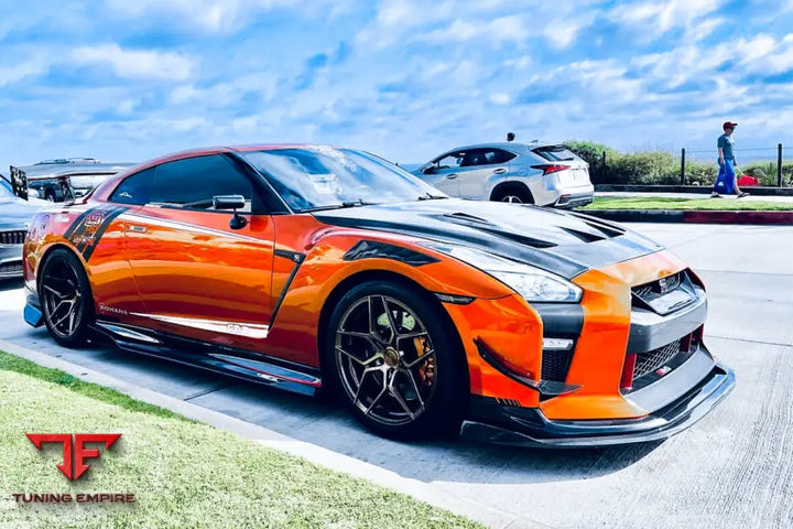 NISSAN GTR R35 CBA DBA EBA NSM STYLE PARTIAL CARBON FIBER FENDER BSD