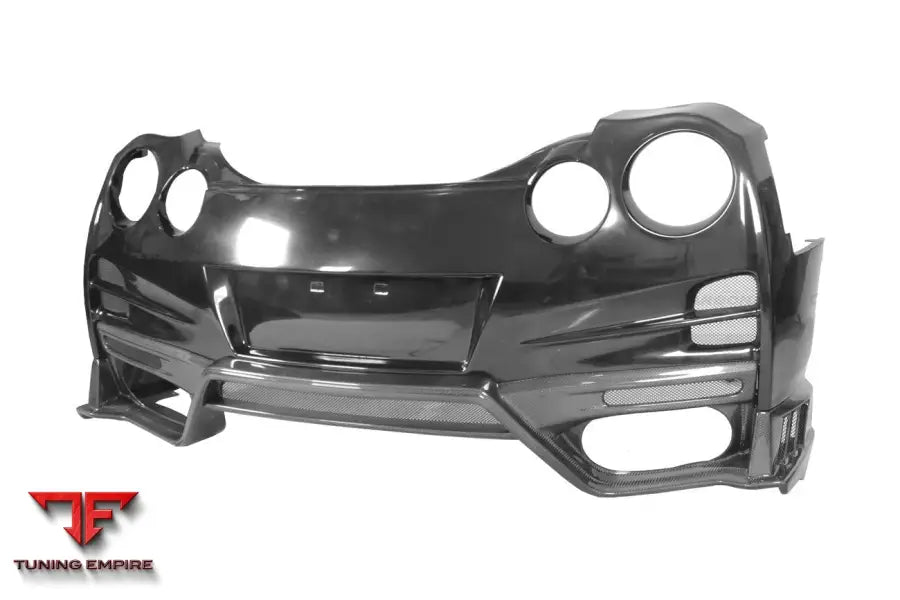 NISSAN GTR R35 CBA/DBA/EBA TS STYLE REAR BUMPER W/ DIFFUSER & FINS BSD