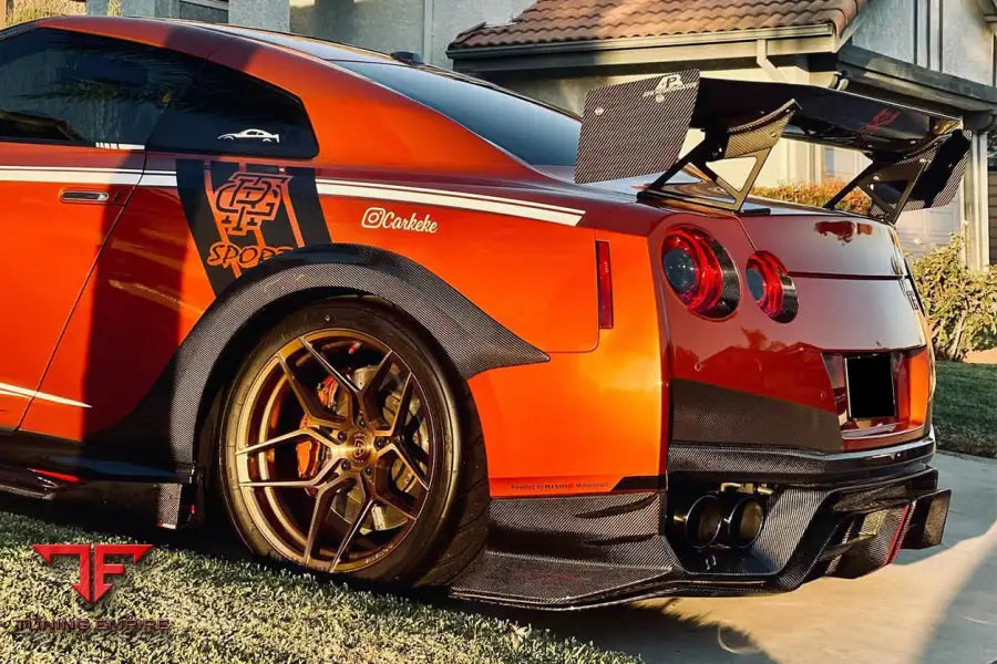 NISSAN GTR R35 CBA & DBA & EBA VA STYLE REAR FENDER FLARE BSD