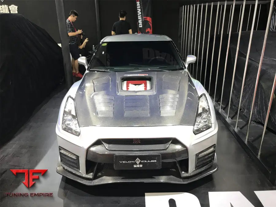 NISSAN GTR R35 CBA/DBA IMP PERFORMANCE CARBON FIBER HOOD BSD