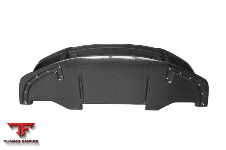 NISSAN GTR R35 CBA/DBA TPR STYLE PARTIAL CARBON FIBER FRONT BUMPER BSD