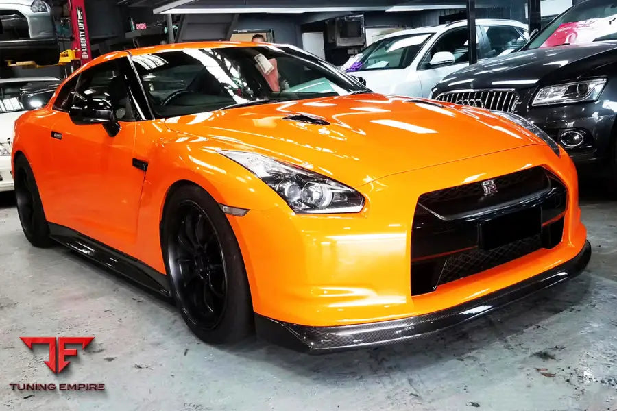 NISSAN GTR R35 CBA/DBA ZEL STYLE CARBON FIBER SIDE SKIRTS BSD