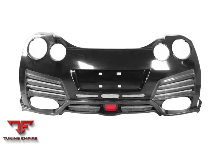NISSAN GTR R35 DBA & EBA VA STYLE REAR BUMPER WITH DIFFUSER AND LED LIGHT BSD