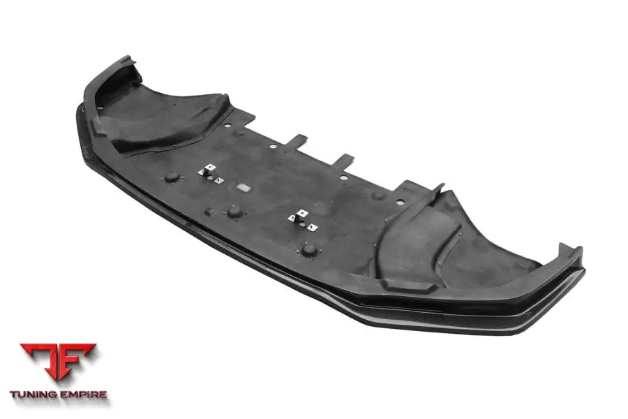 NISSAN GTR R35 DBA NSM STYLE PARTIAL CARBON FIBER FRONT LIP BSD