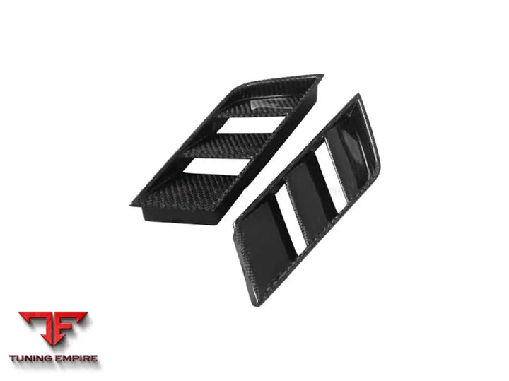 NISSAN GTR R35 EBA CARBON FIBER REAR DIFFUSER SIDE VENTS BSD