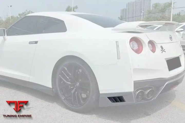 NISSAN GTR R35 EBA CARBON FIBER REAR DIFFUSER SIDE VENTS BSD